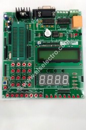 8051 DEVELOPMENT BOARD WITH LCD