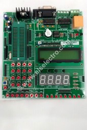 8051 DEVELOPMENT BOARD WITH LCD