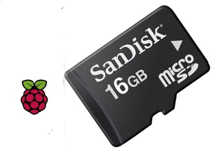 16GB MICROSD CARD WITH RASPBIAN OS RPI3